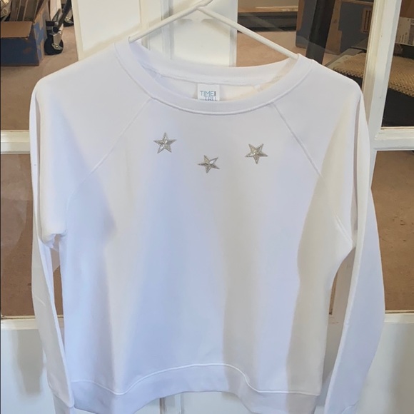 Custom Made White Star Crewneck - Picture 6 of 7